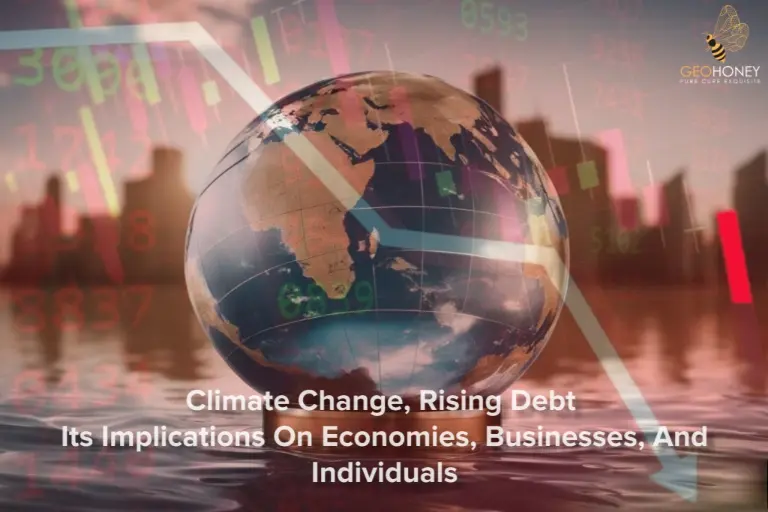 Image showing the impact of Climate Change is a Factor in Rising Debt.